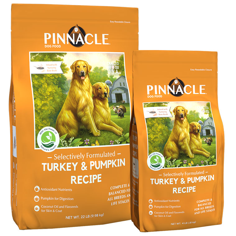 Pinnacle hot sale dog food